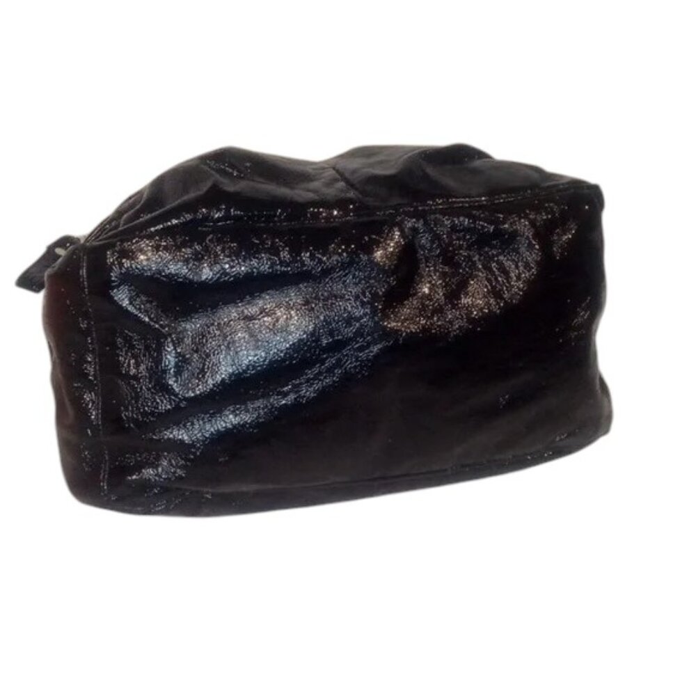 Tylie Malibu | black patent leather | hobo shoulder bag | GUC - Picture 6 of 8